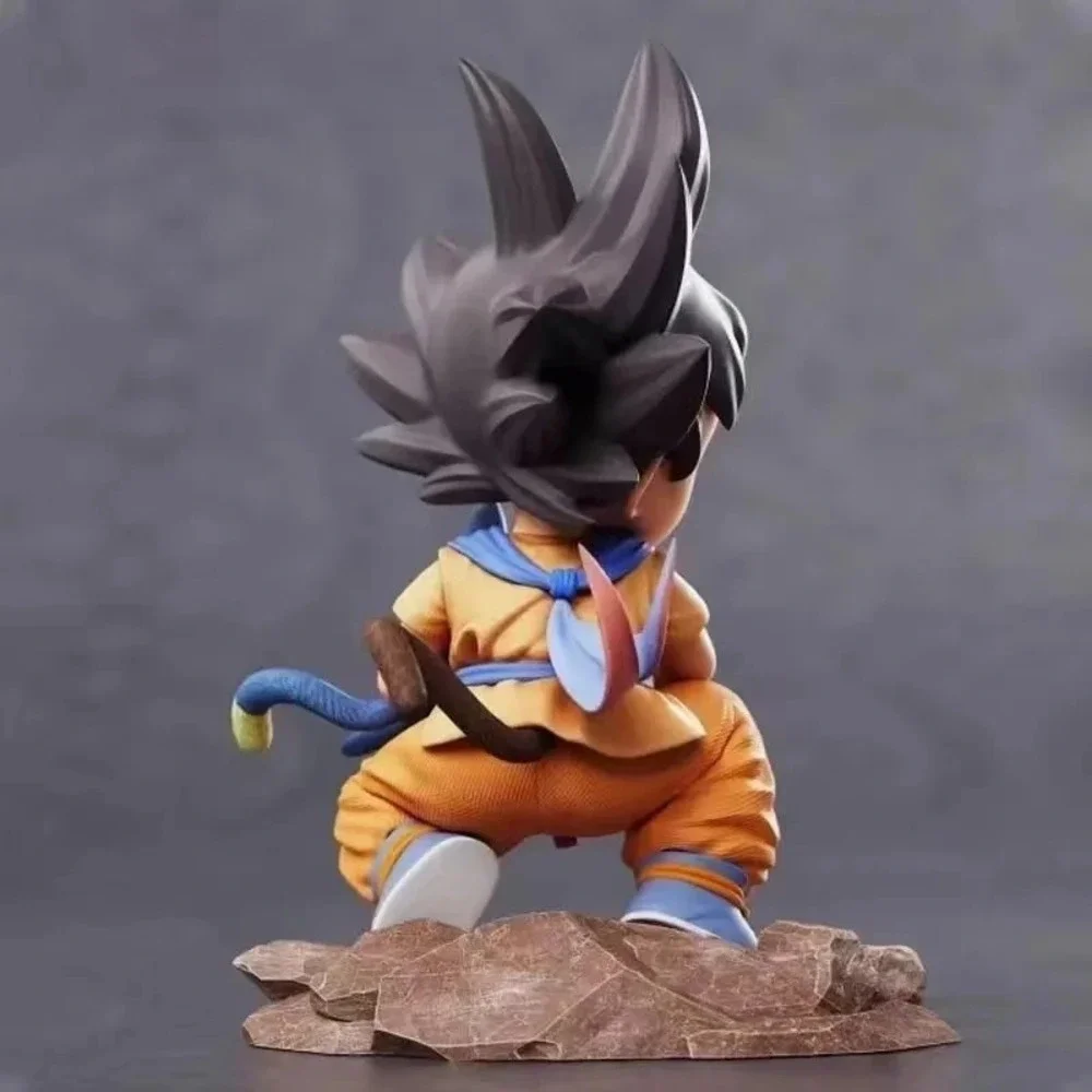 Dragon Ball Little Goku with Puar PVC Figure Statue Collectible Toy NWT